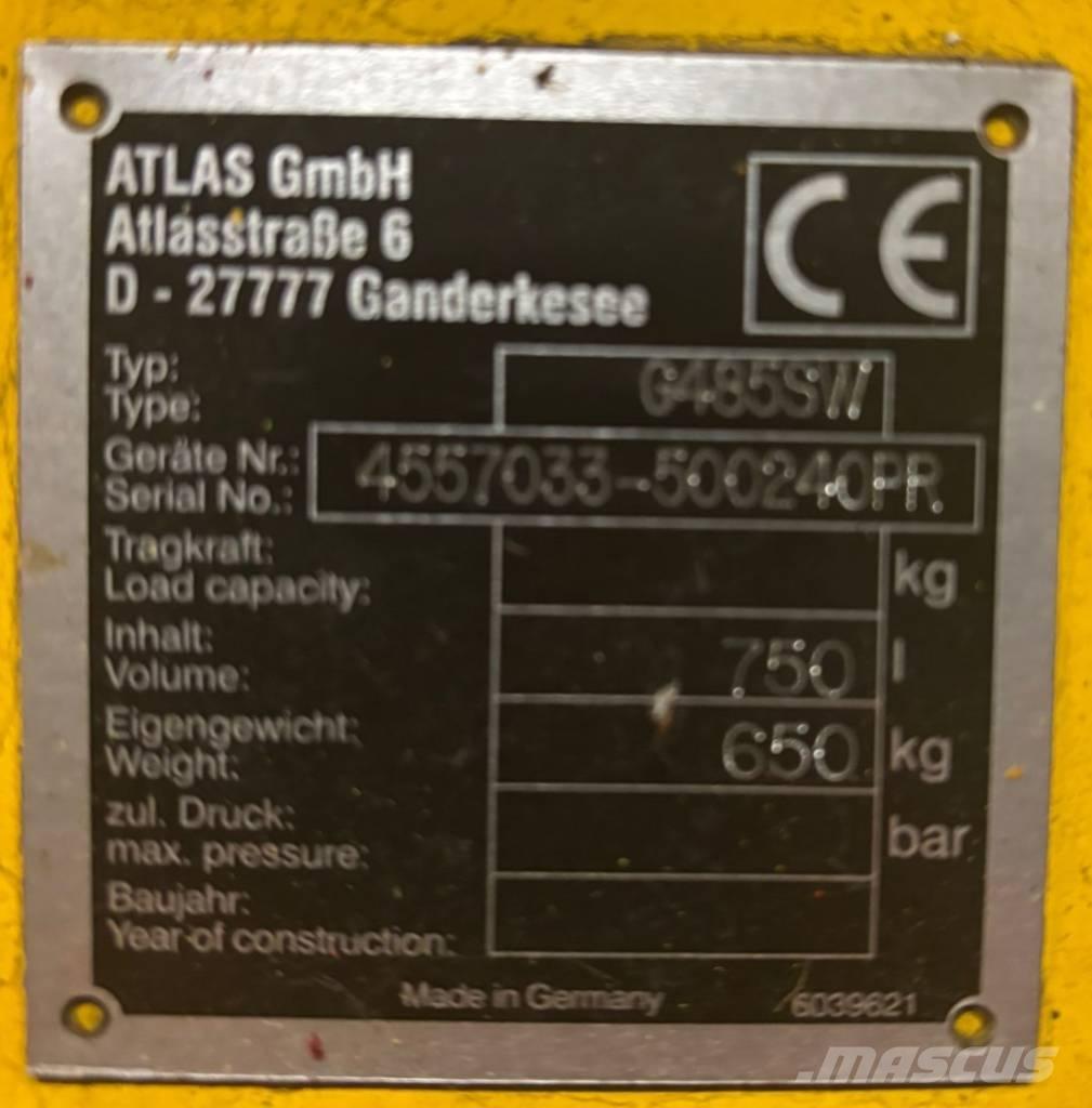 Atlas T620 Kantelbak Skovle