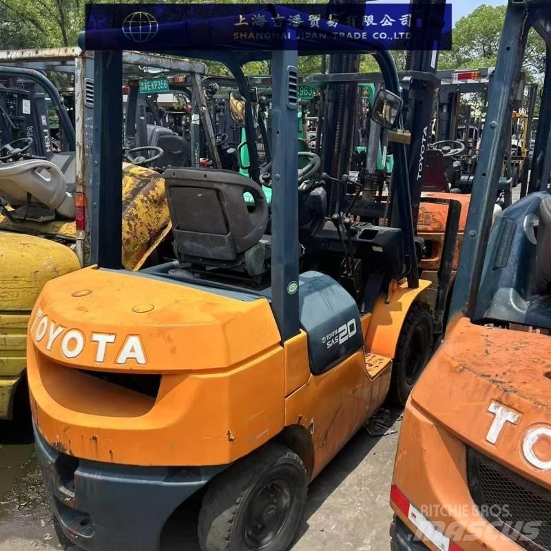 Toyota 20 Diesel gaffeltrucks