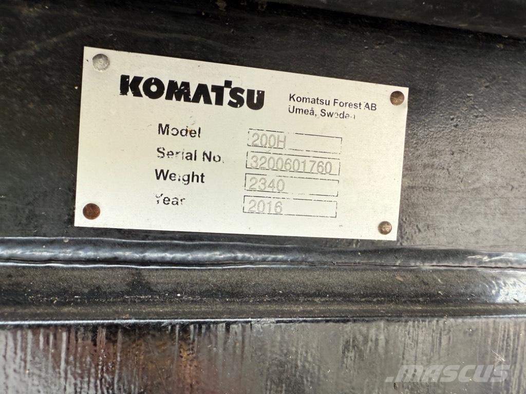 Komatsu 901 Skovningsmaskiner