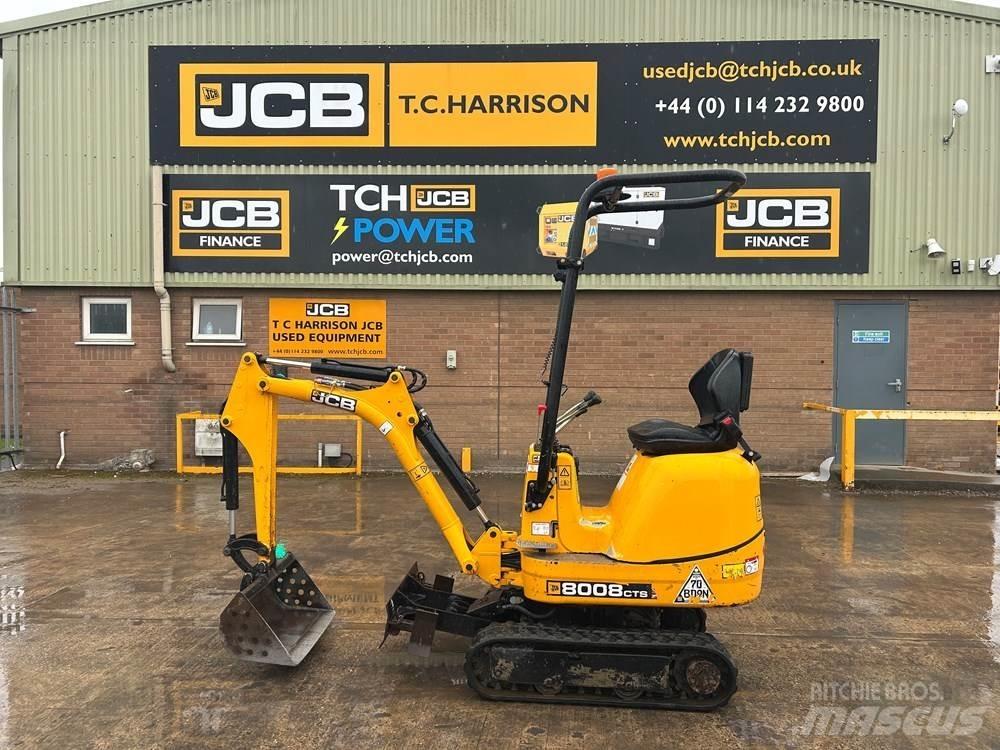 JCB MICRO 8008 Minigravemaskiner