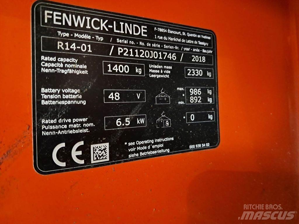 Linde R14-01 Reachtruck