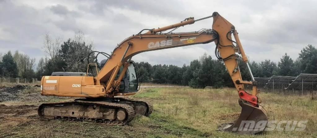 CASE CX 210 Gravemaskiner på larvebånd