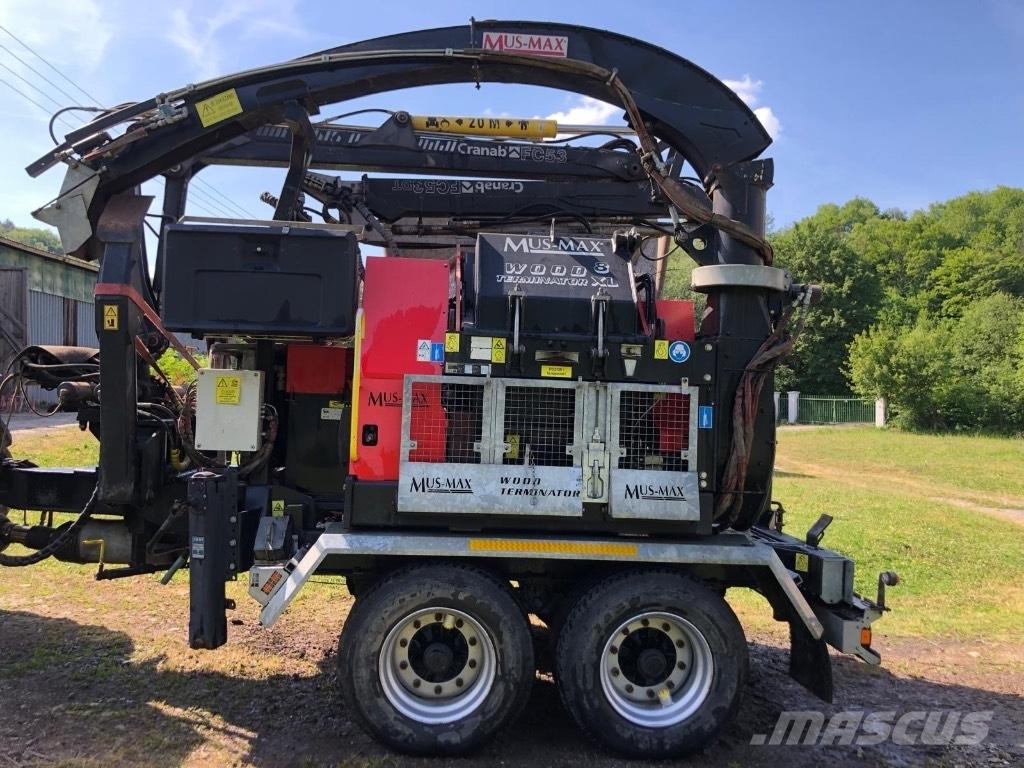 Mus-Max WT8XLZ Flishuggere / neddelere