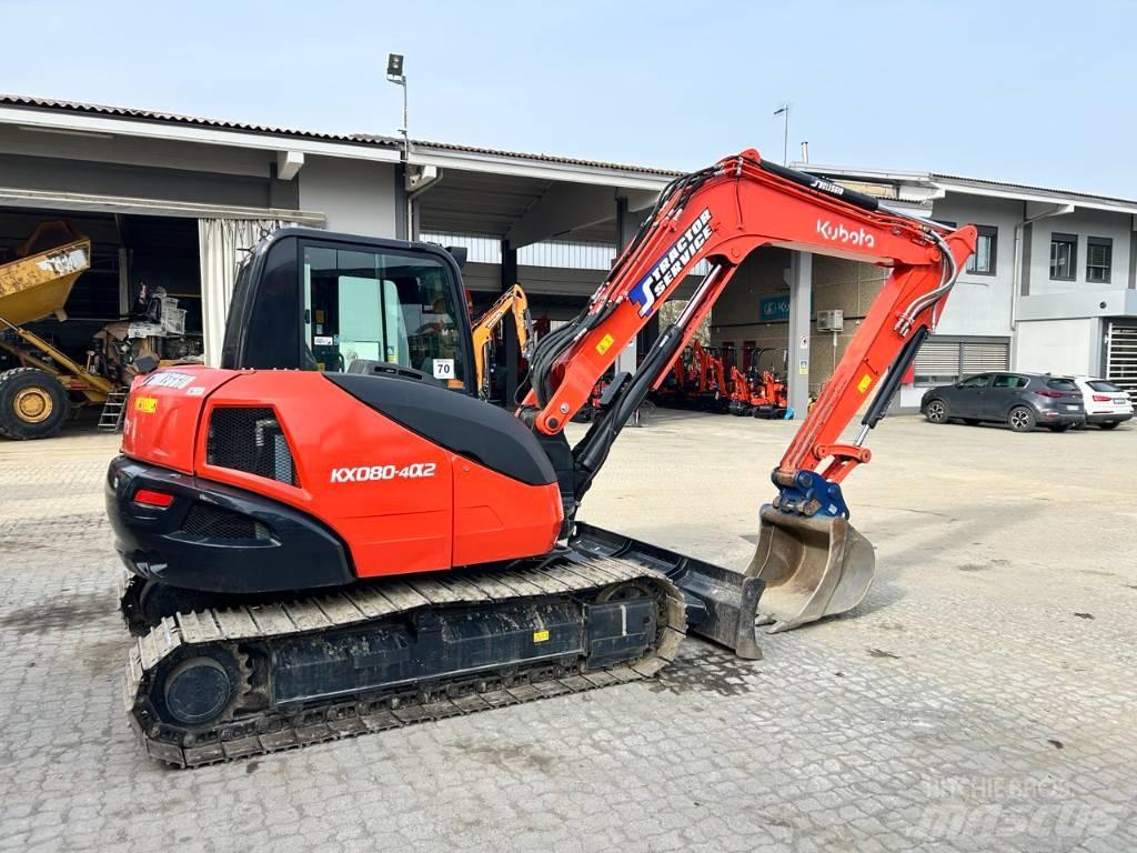 Kubota KX 80-4 Midi-gravemaskiner 7t - 12t