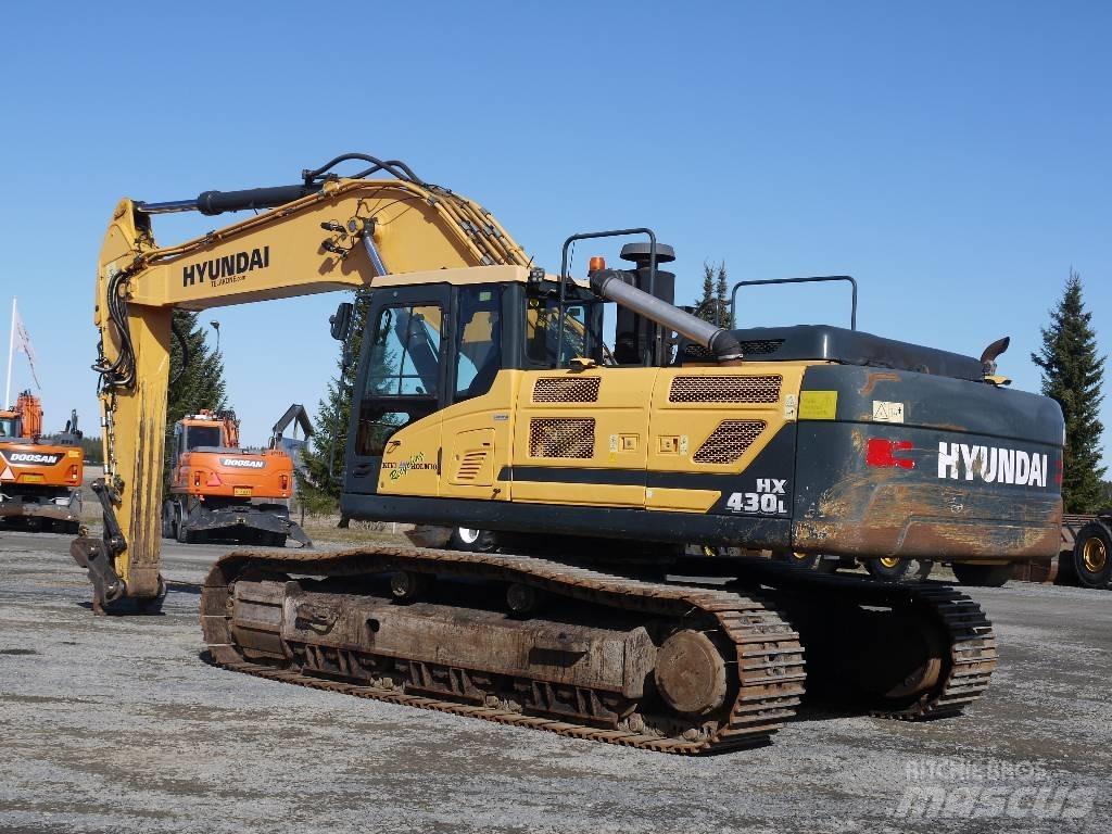 Hyundai HX 430 L Gravemaskiner på larvebånd