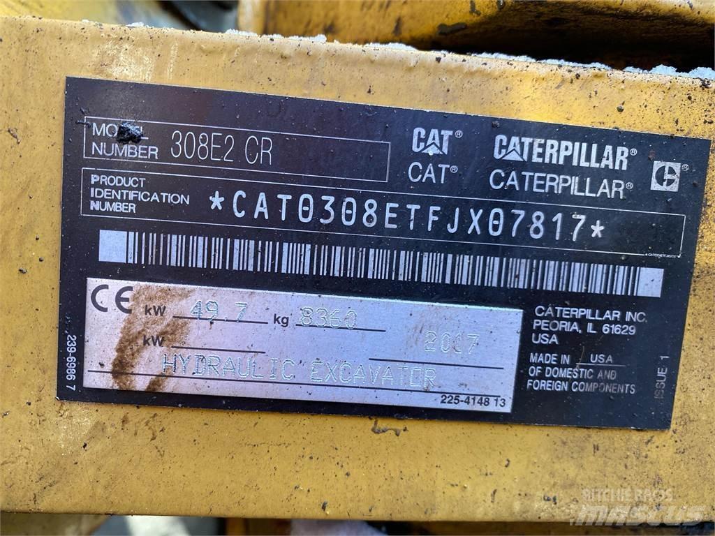 CAT 308E2CR Midi-gravemaskiner 7t - 12t