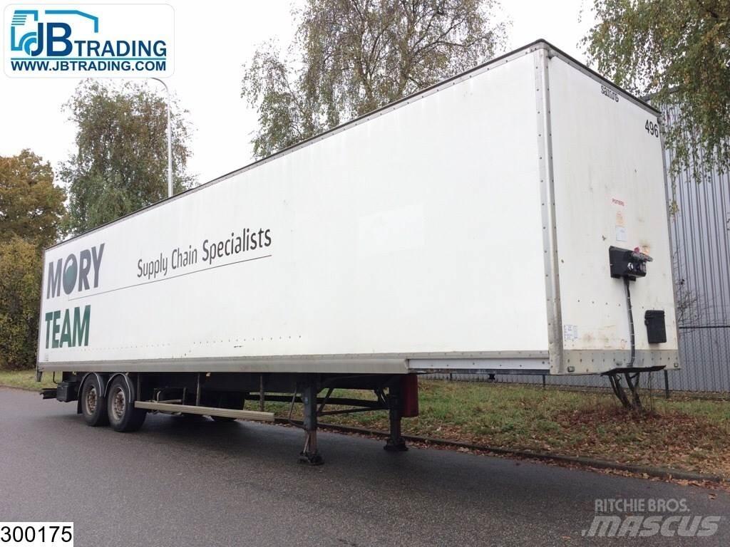 Samro gesloten bak Semi-trailer med fast kasse