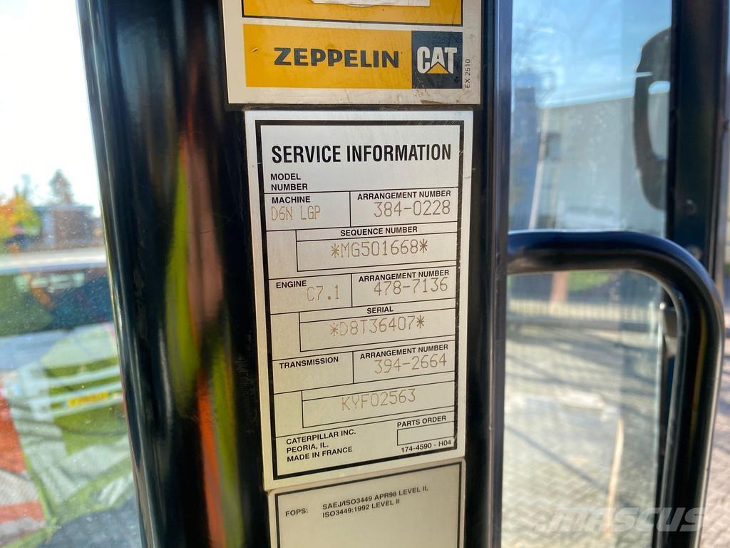 CAT D6N LGP NVT Bulldozer på larvebånd