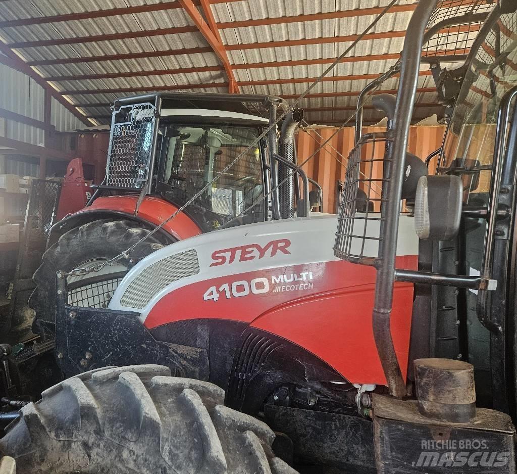 Steyr 4100 Skovbrugstraktorer