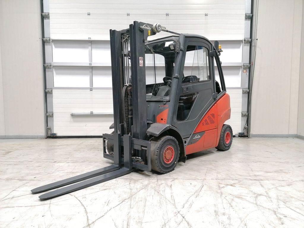 Linde H25T-02 LPG gaffeltrucks