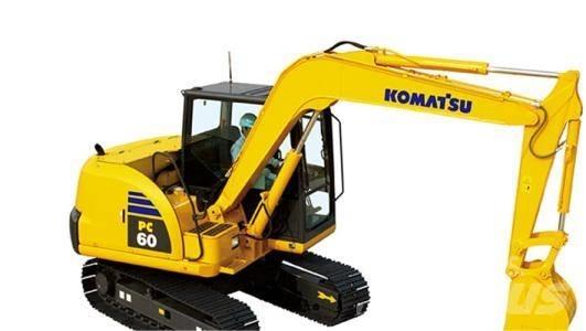 Komatsu PC 60-8 Minigravemaskiner