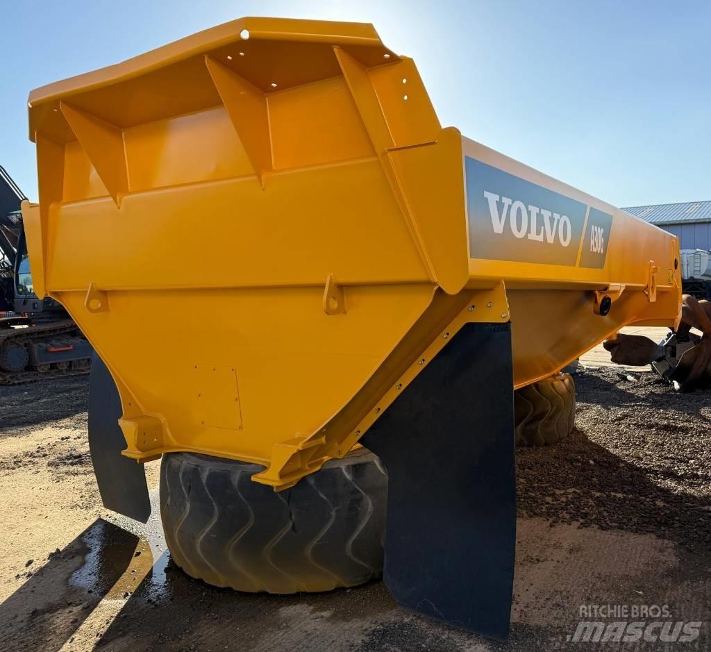 Volvo A 30 G Chassis og suspension