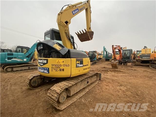 Komatsu pc78us Gravemaskiner på larvebånd