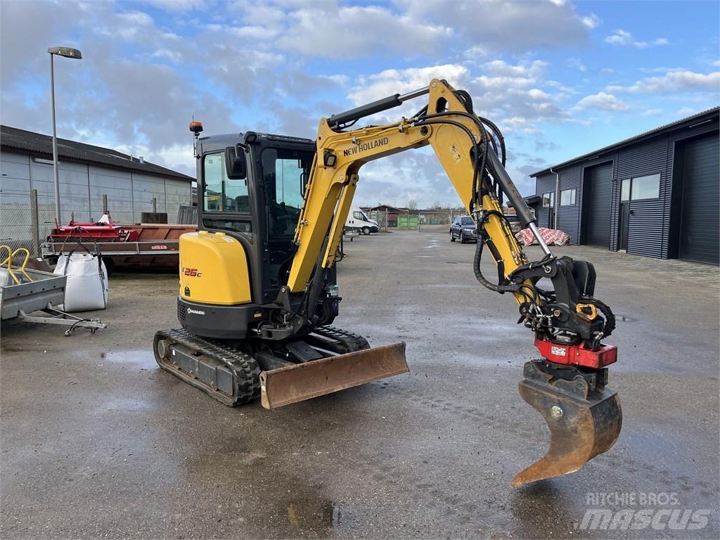New Holland E 26 C Minigravemaskiner
