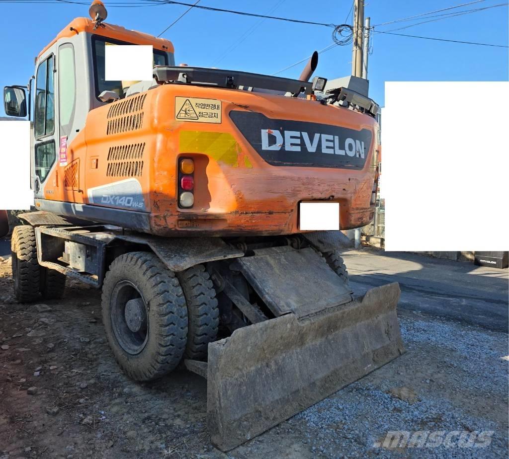 Doosan DX140W-5 Gravemaskiner på hjul