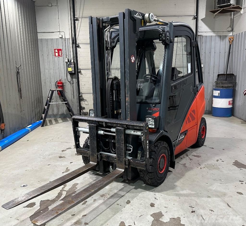 Linde H20D-02 Diesel gaffeltrucks