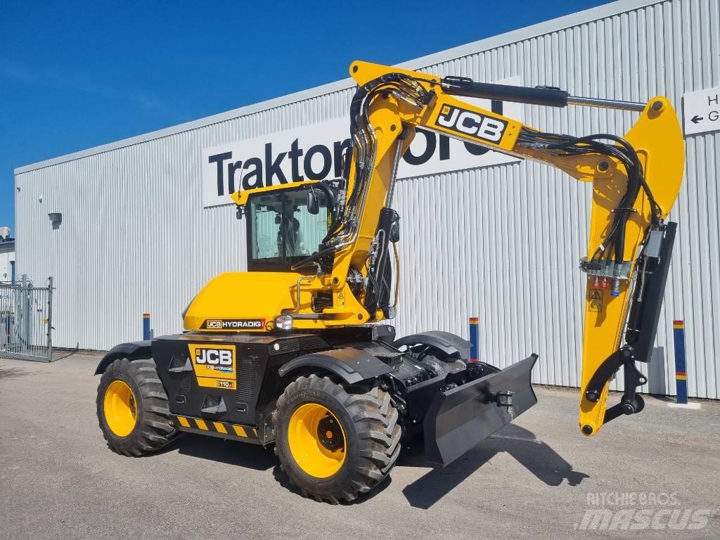 JCB Hydradig 110W Gravemaskiner på hjul