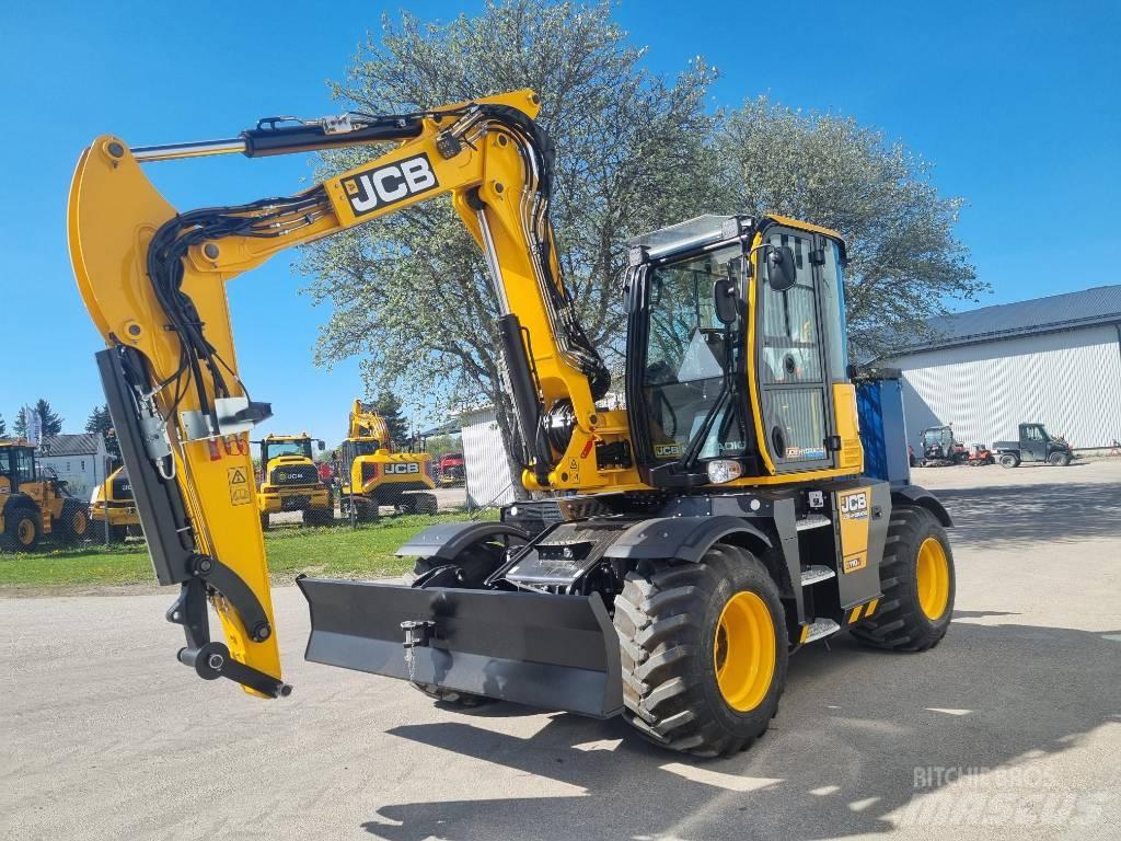 JCB Hydradig 110W Gravemaskiner på hjul