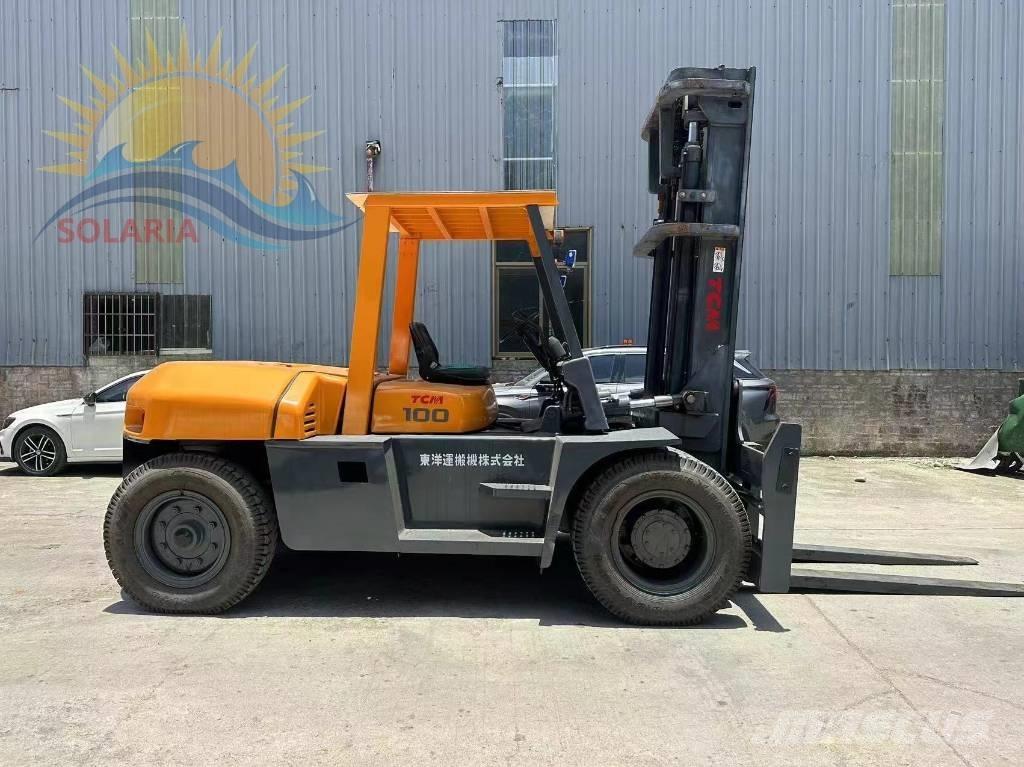 TCM FD 100 Diesel gaffeltrucks