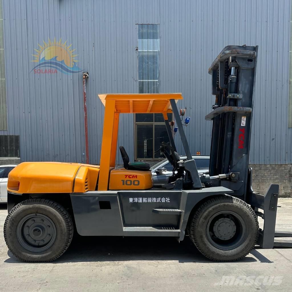 TCM FD 100 Diesel gaffeltrucks