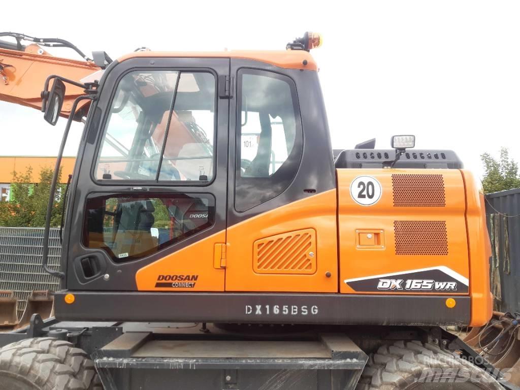 Doosan DX165 WR-7 Gravemaskiner på hjul