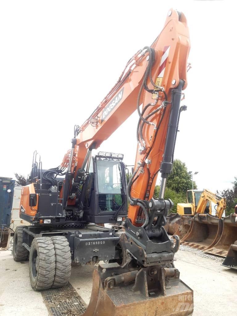 Doosan DX165 WR-7 Gravemaskiner på hjul