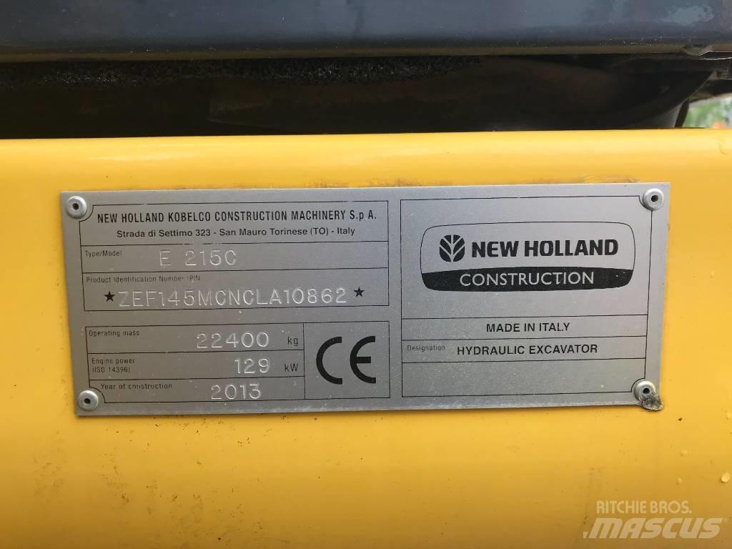 New Holland E 215 C Gravemaskiner på larvebånd