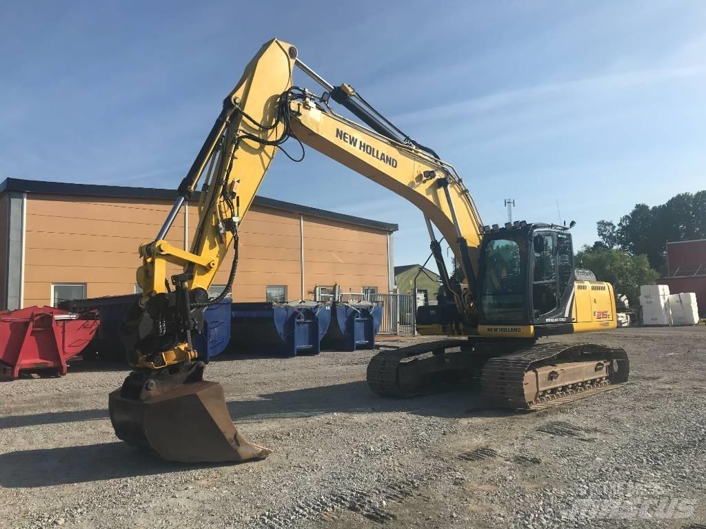 New Holland E 215 C Gravemaskiner på larvebånd