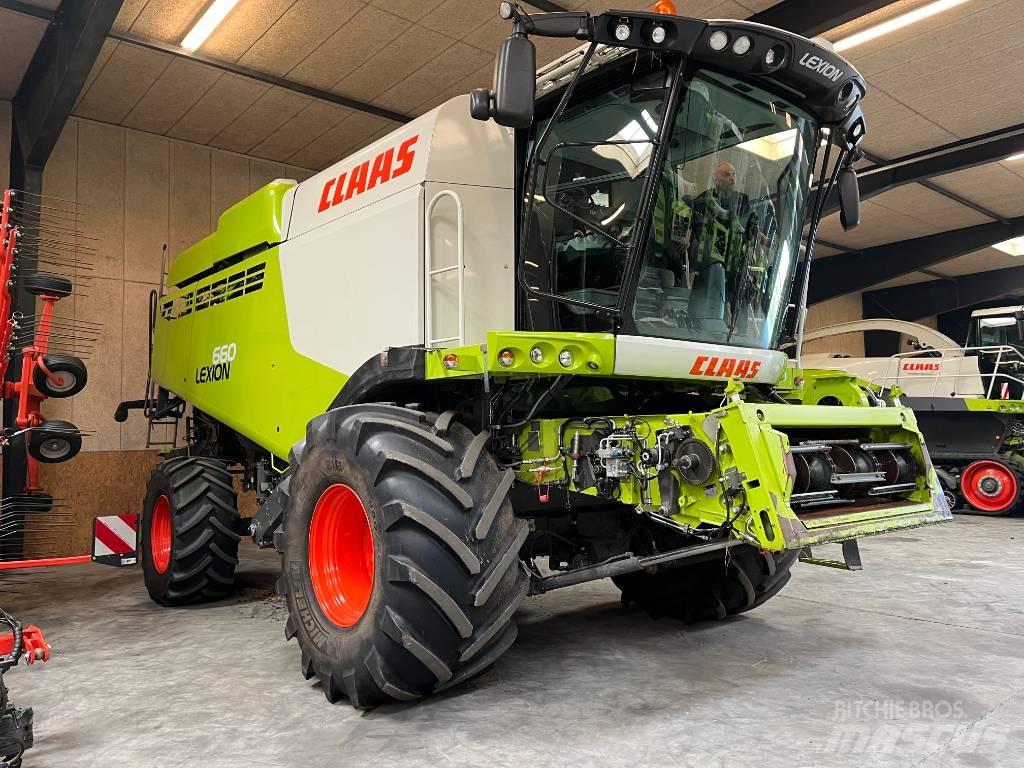 CLAAS LEXION 660 Mejetærskere