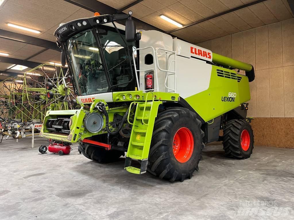CLAAS LEXION 660 Mejetærskere