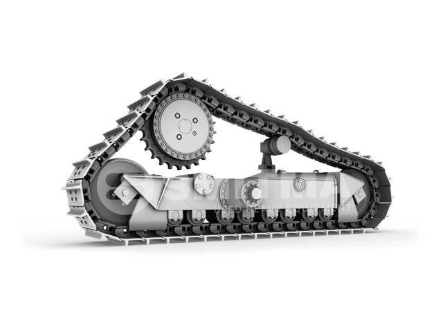 CAT D8T Bånd, kæder og understel