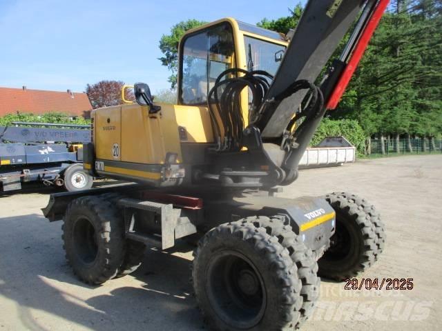 Volvo EW 70 Gravemaskiner på hjul