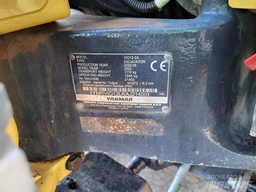 Yanmar Vio 12 Minigravemaskiner