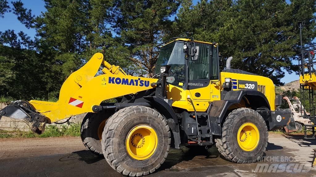 Komatsu WA320-8E0 Læssemaskiner på hjul
