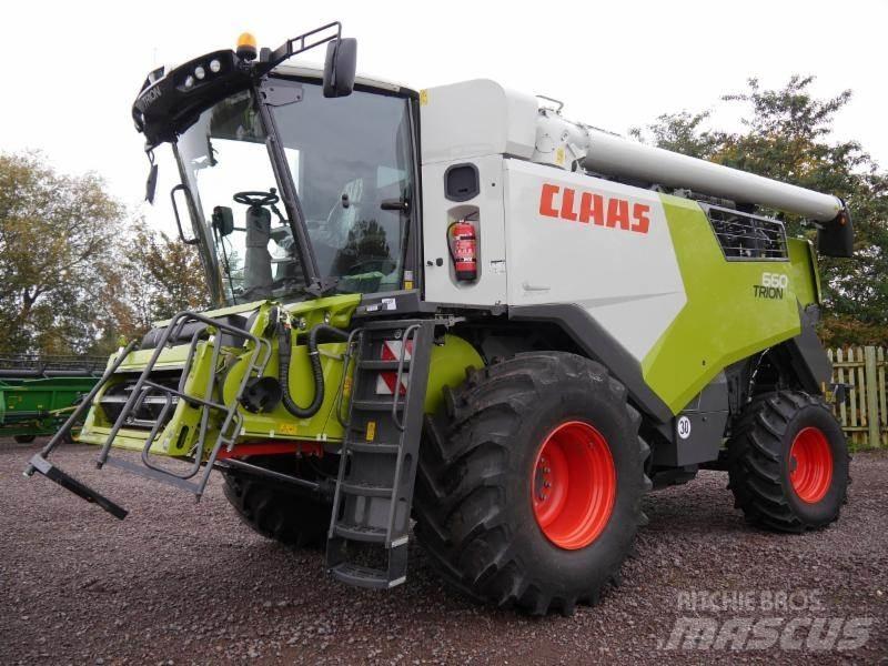 CLAAS TRION 660 Mejetærskere