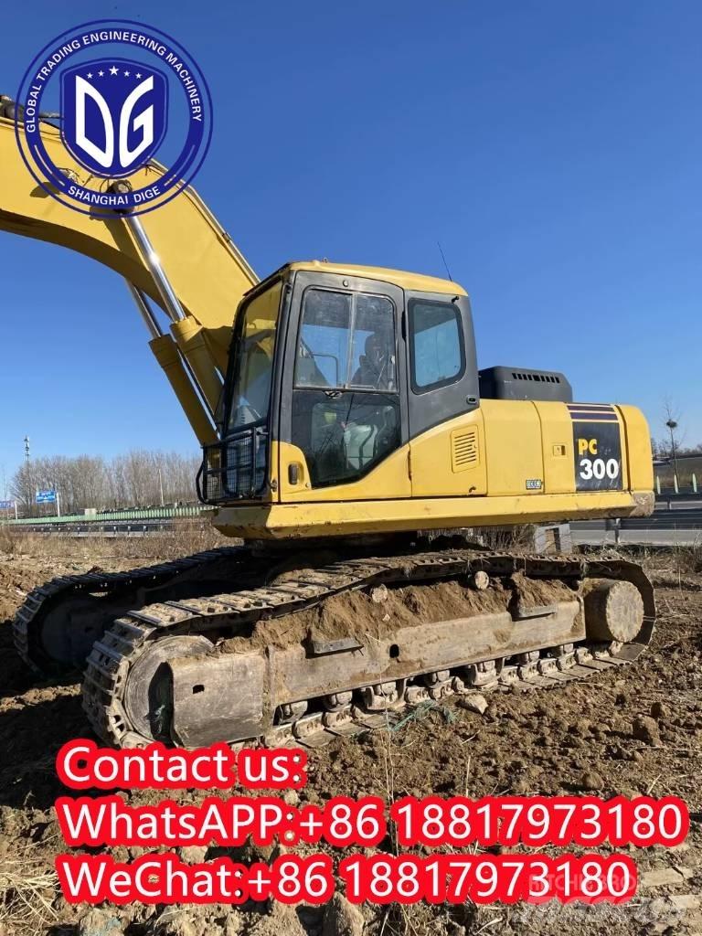 Komatsu PC 300-7 Gravemaskiner på larvebånd