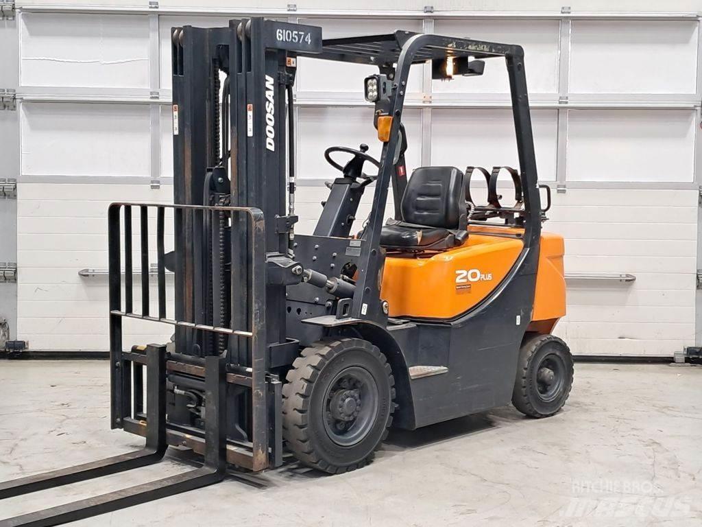 Doosan G20GP LPG gaffeltrucks