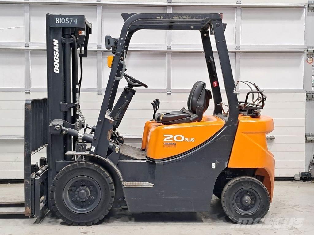 Doosan G20GP LPG gaffeltrucks