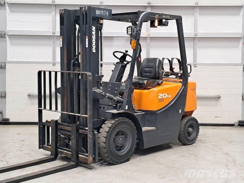 Doosan G20GP LPG gaffeltrucks