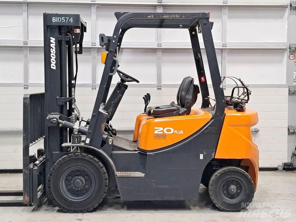 Doosan G20GP LPG gaffeltrucks