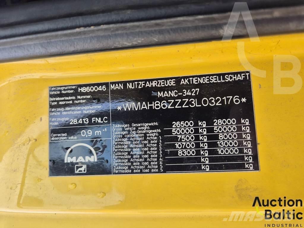 MAN TGA28.410 Lastbiler med tip