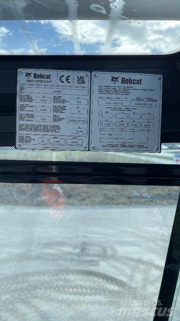 Bobcat B80NS El gaffeltrucks