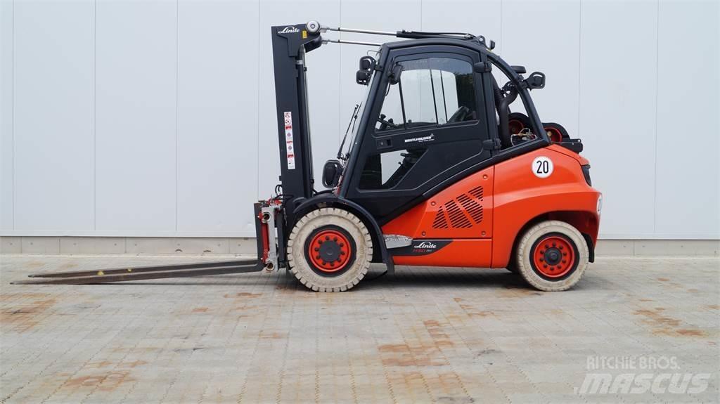 Linde H50T/600 LPG gaffeltrucks