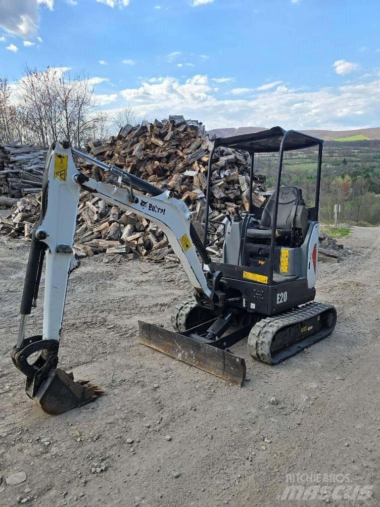 Bobcat E 20 Minigravemaskiner