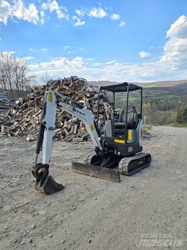 Bobcat E 20 Minigravemaskiner