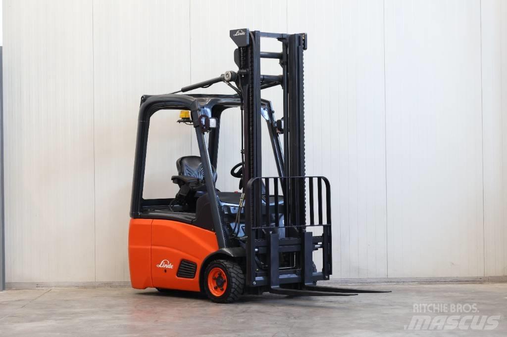 Linde E 14-01 El gaffeltrucks