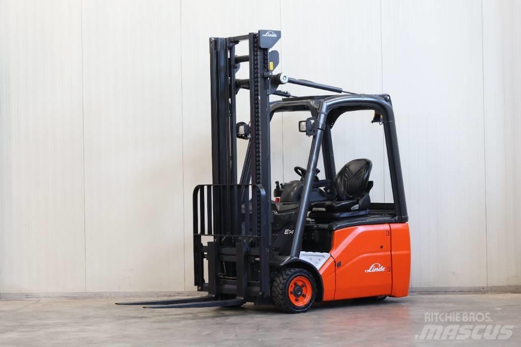 Linde E 14-01 El gaffeltrucks