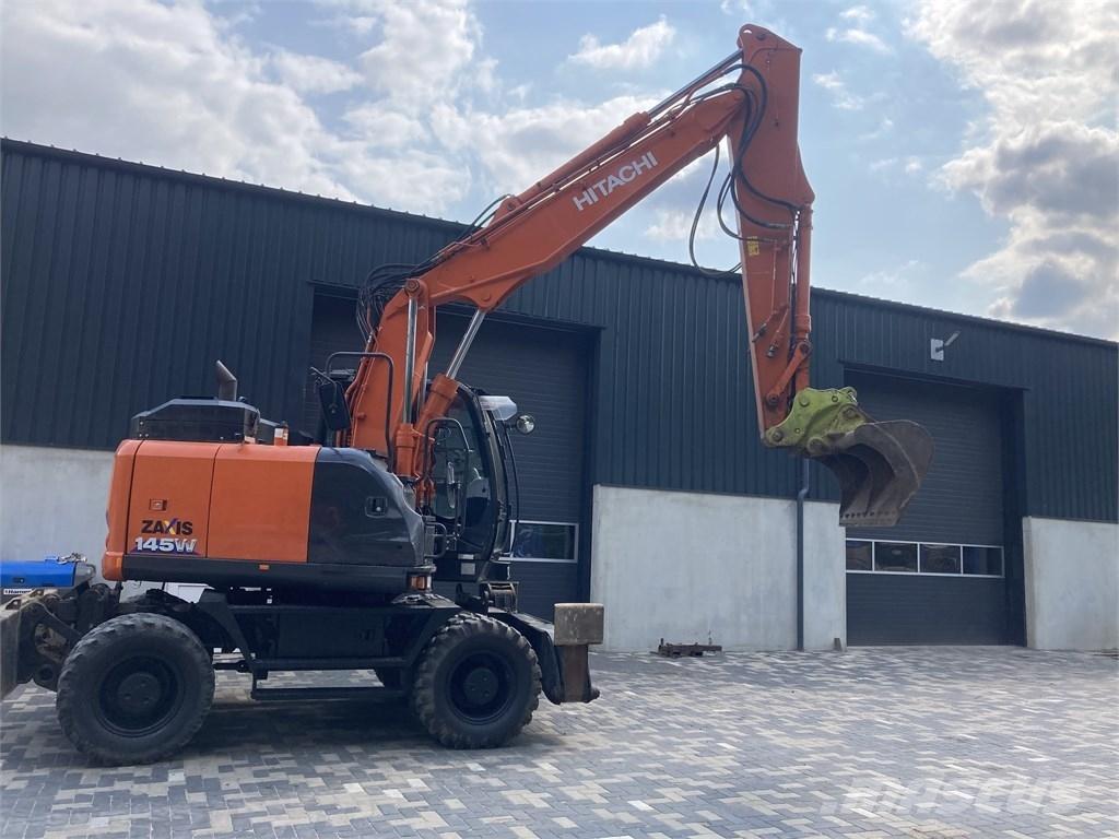 Hitachi ZX 145 W-6 Gravemaskiner på hjul