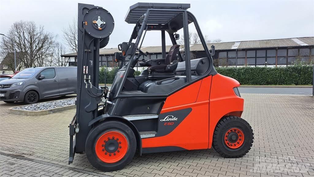 Linde E60 El gaffeltrucks