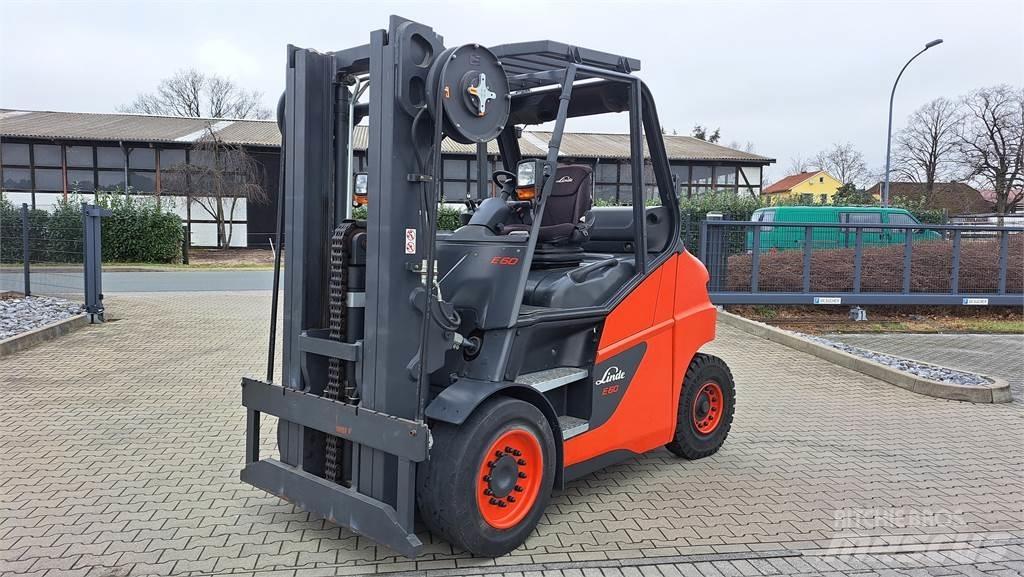 Linde E60 El gaffeltrucks